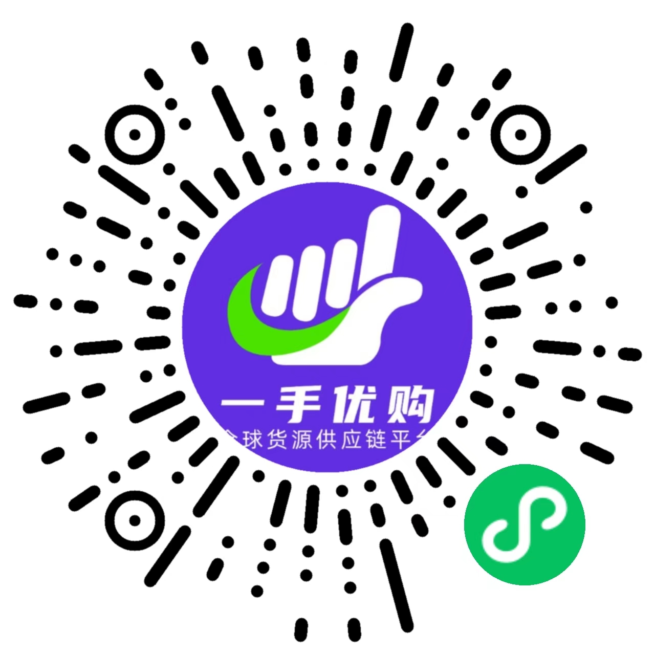 一手优购货源批发小程序码